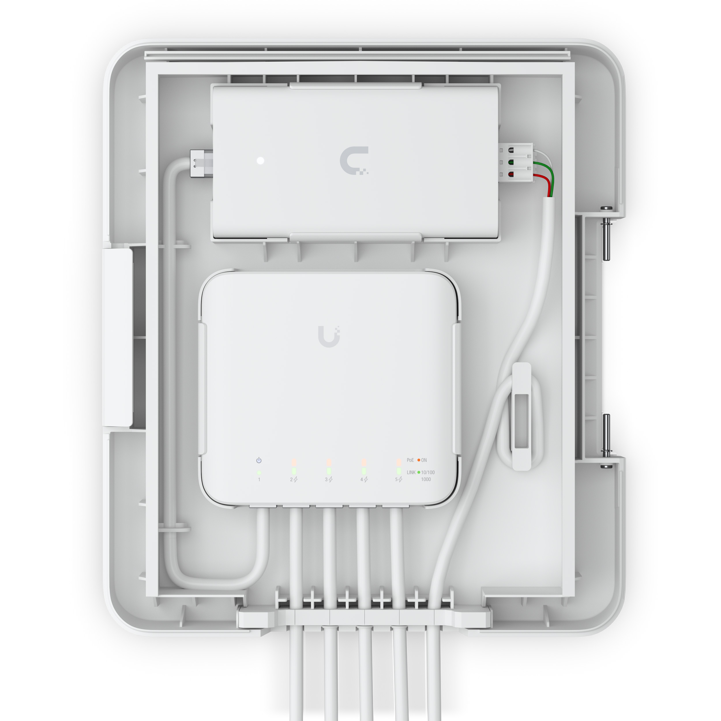 Всепогодный защитный корпус UBIQUITI для коммутатора UniFi Switch Flex (USW-FLEX-UTILITY)