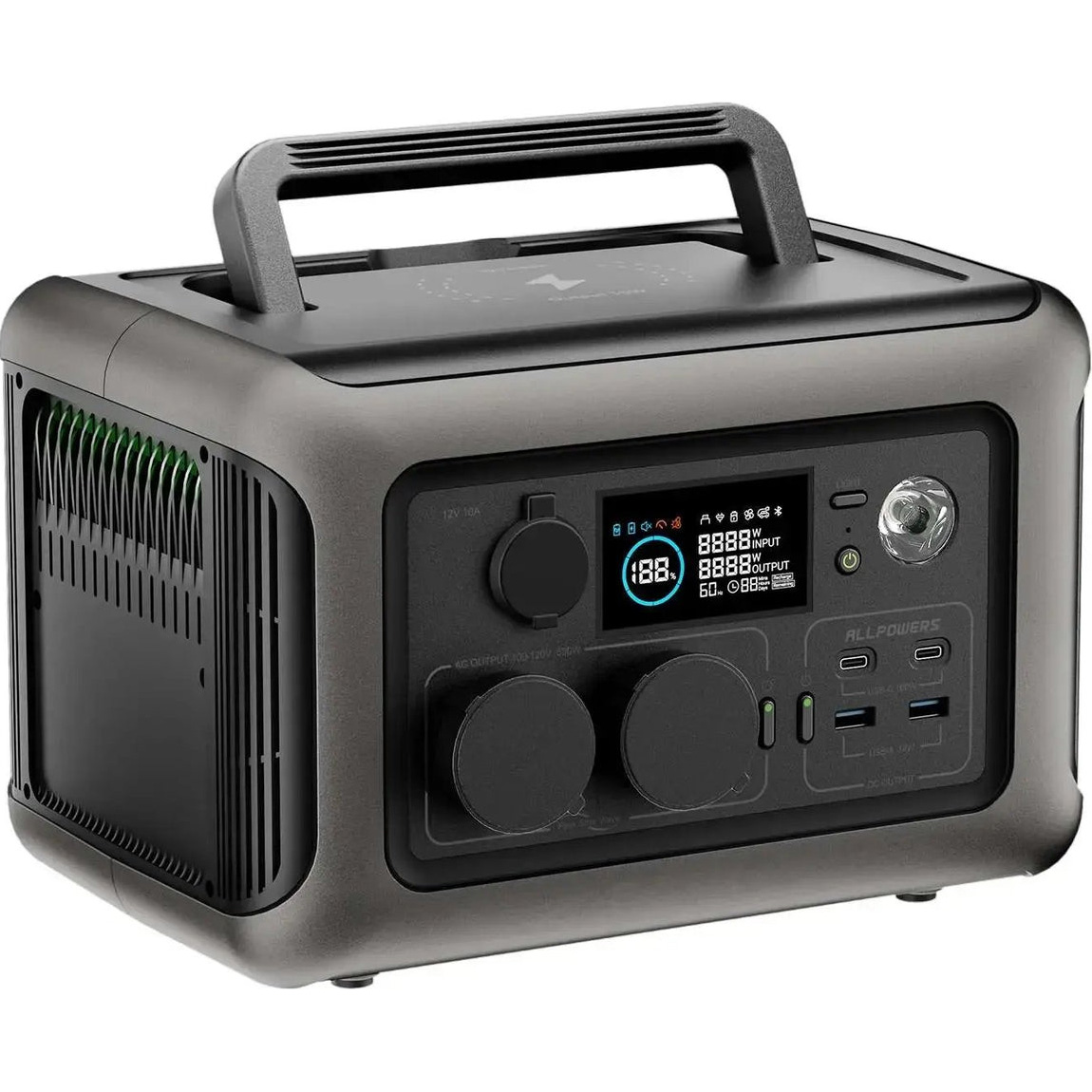 Зарядная станция ALLPOWERS R600 Black