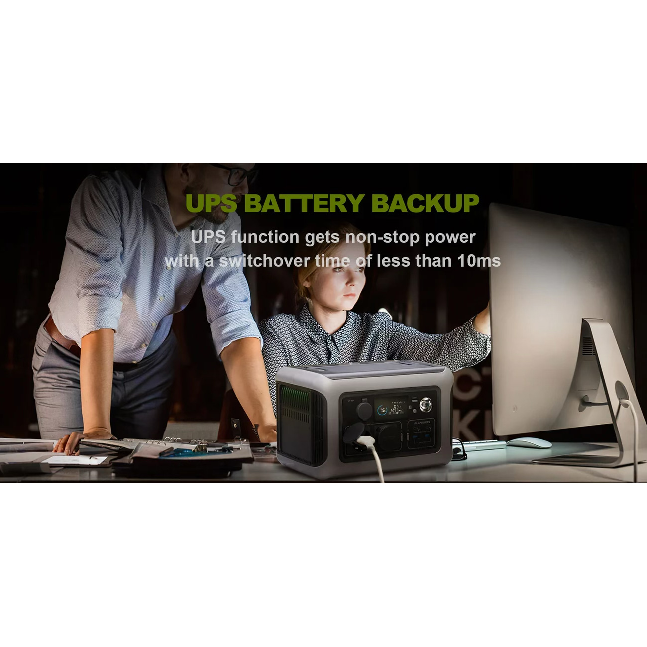 Зарядная станция ALLPOWERS R600 Black