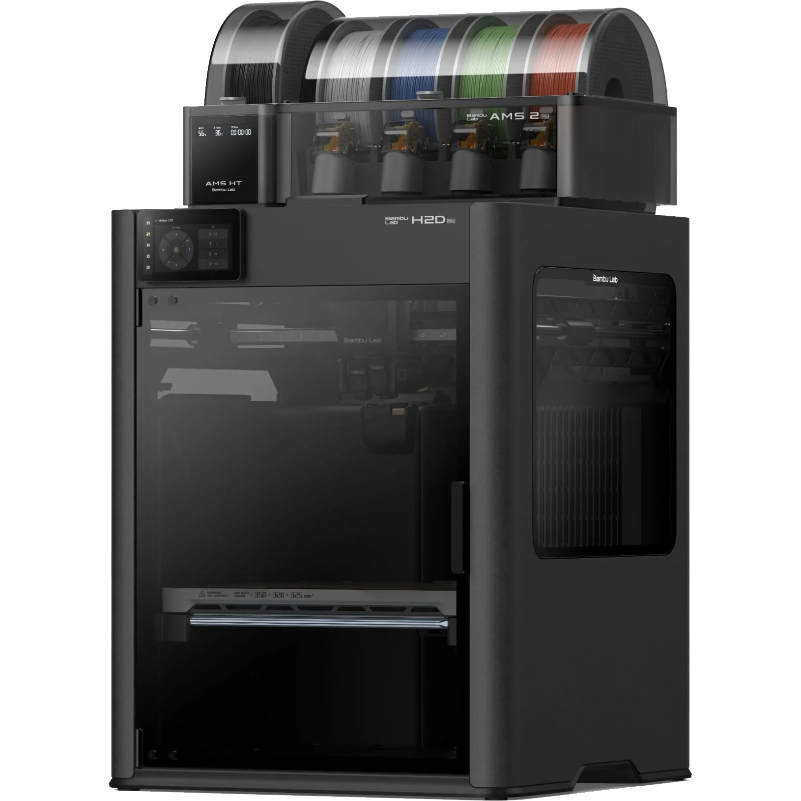 3D принтер BAMBU LAB H2D Pro with AMS 2 Pro & AMS HT
