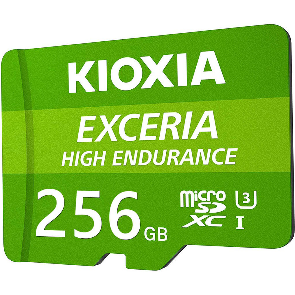 Карта памяти KIOXIA (Toshiba) microSDXC Exceria High Endurance 256GB UHS-I U3 V30 A1 Class 10 (LMHE1G256GG2)