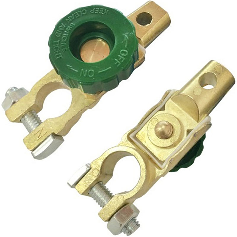 Клема-вимикач акумуляторна VOLTRONIC 17mm, мідь, 1шт.