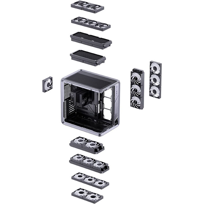 Корпус JONSBO BO400CG Gray