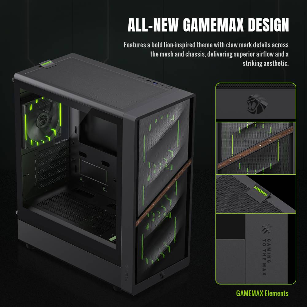 Корпус GAMEMAX Aeris 330 MB