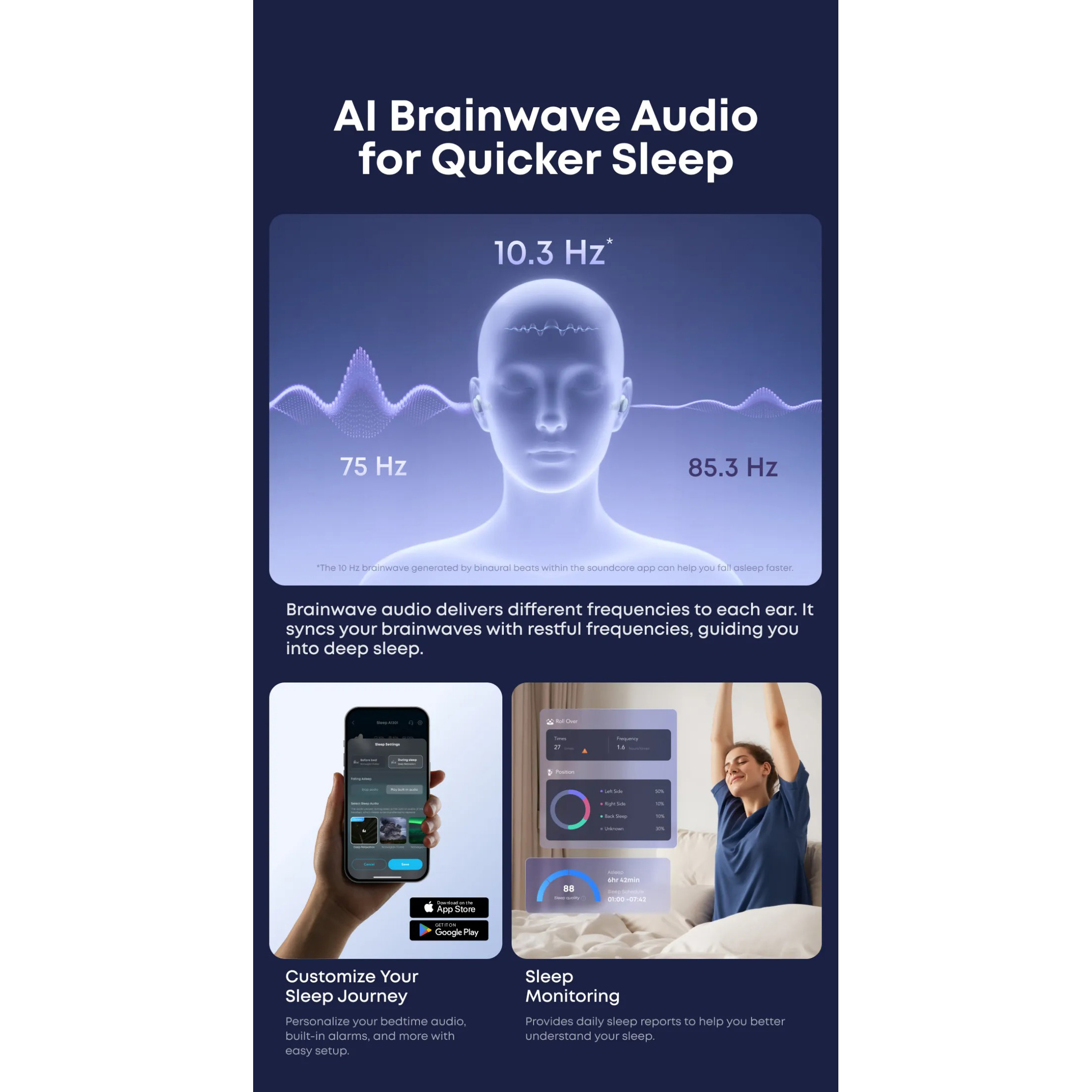 Наушники ANKER SoundCore Sleep A30 Green (D1301G61)