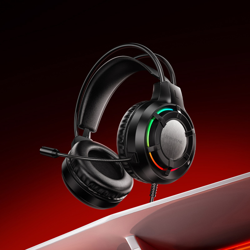 Навушники геймерскі BOROFONE BO112 Wave Black