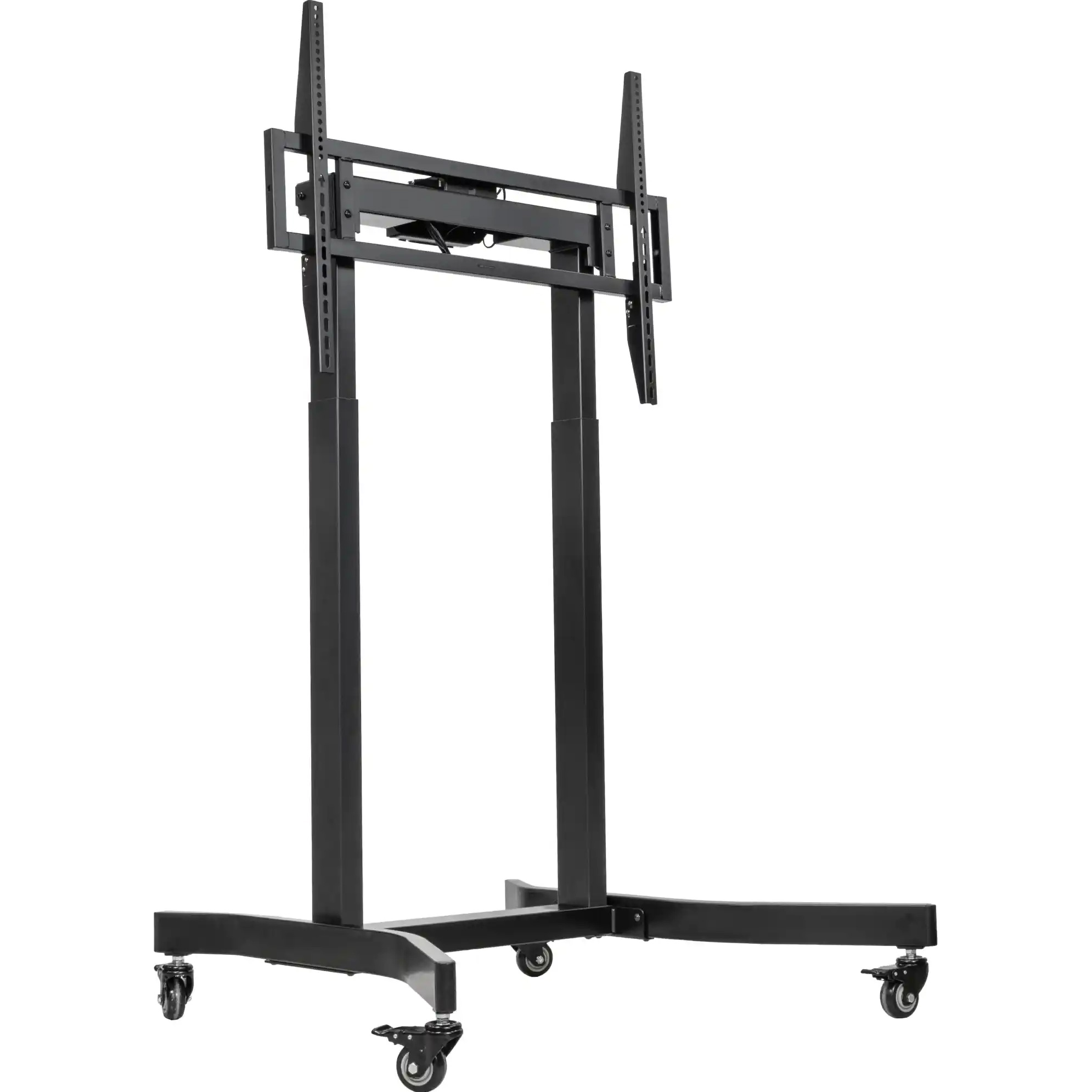 Презентаційна стійка з кріпленням під ТВ QUBE 100B120 50"-100" Black