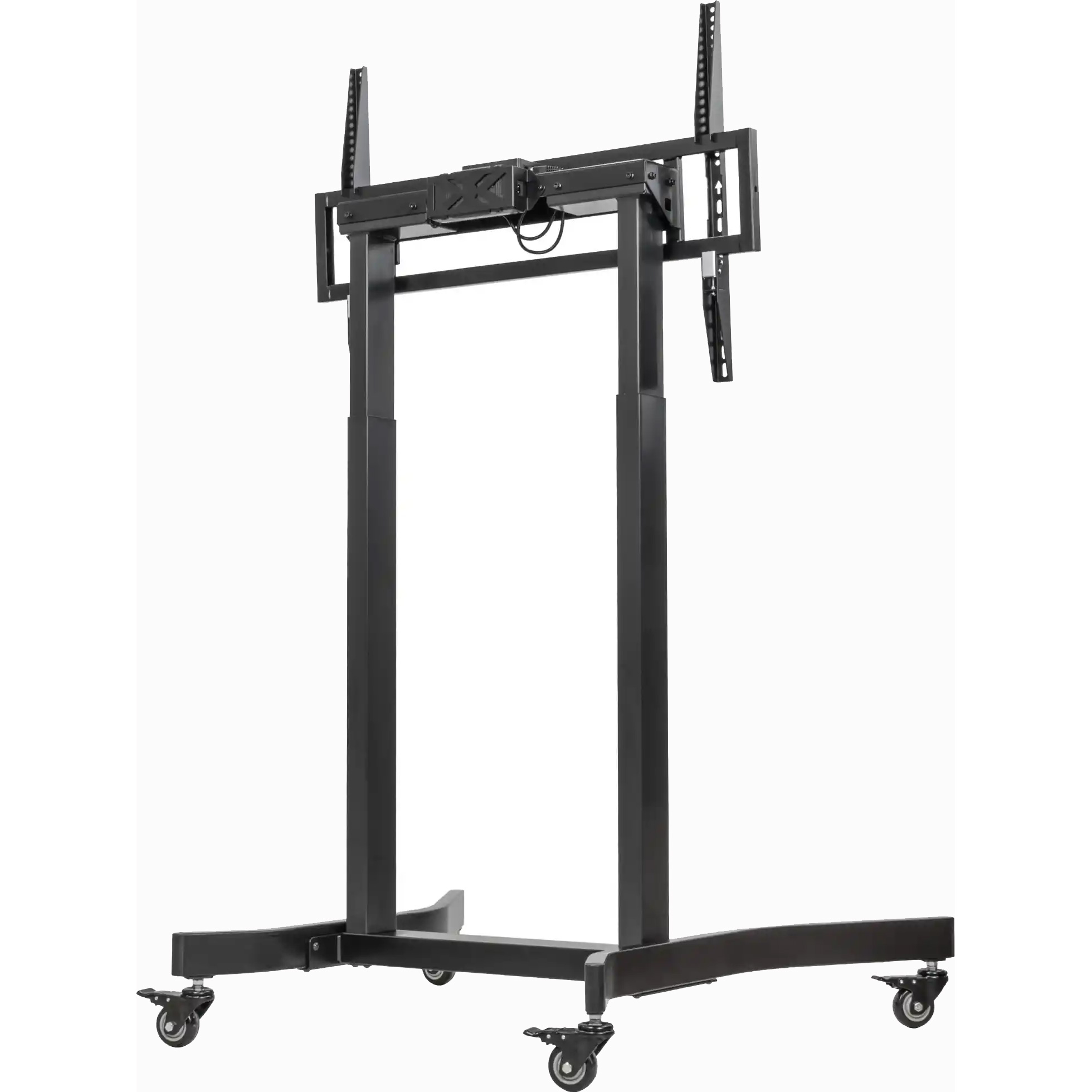 Презентаційна стійка з кріпленням під ТВ QUBE 100B120 50"-100" Black