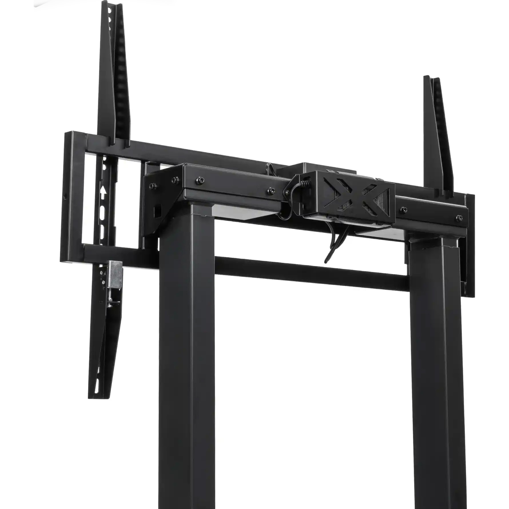 Презентаційна стійка з кріпленням під ТВ QUBE 100B120 50"-100" Black