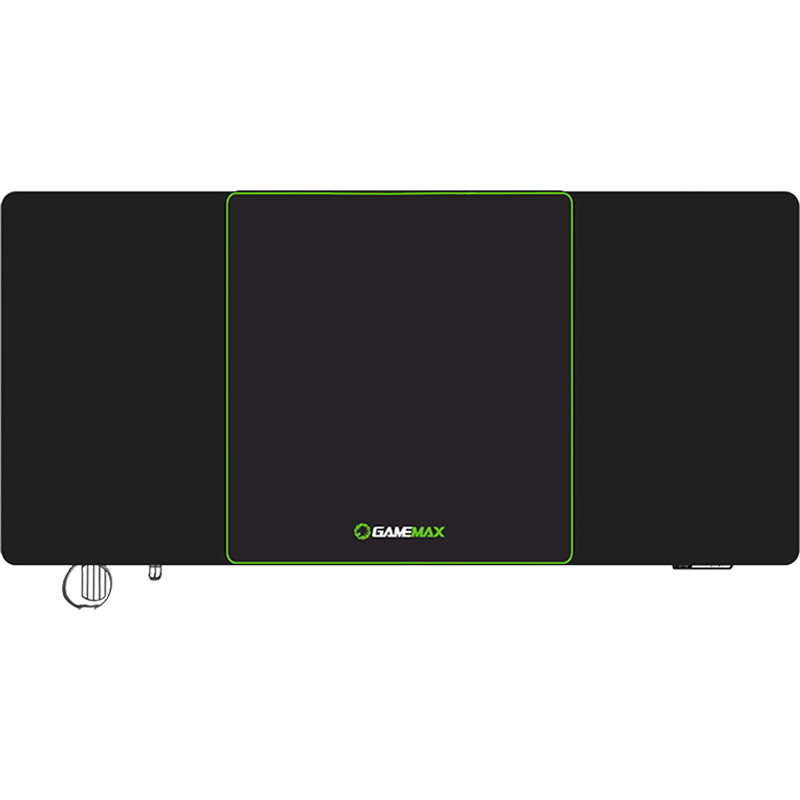 Геймерский стол GAMEMAX D160 Black EC