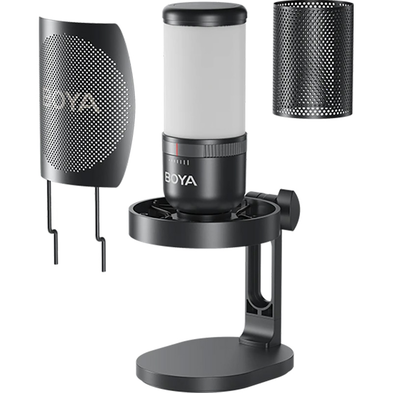 Мікрофон для стримінгу/подкастів BOYA K3 Desktop Microphone