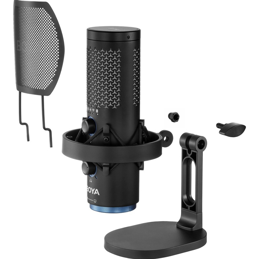 Мікрофон для стримінгу/подкастів BOYA K5 Wireless Vibrant Lightning USB Microphone