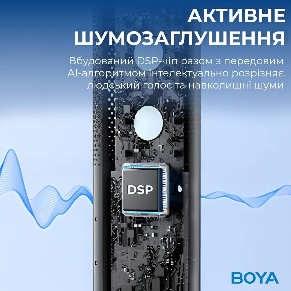 Мікрофон для стримінгу/подкастів BOYA K5 Wireless Vibrant Lightning USB Microphone