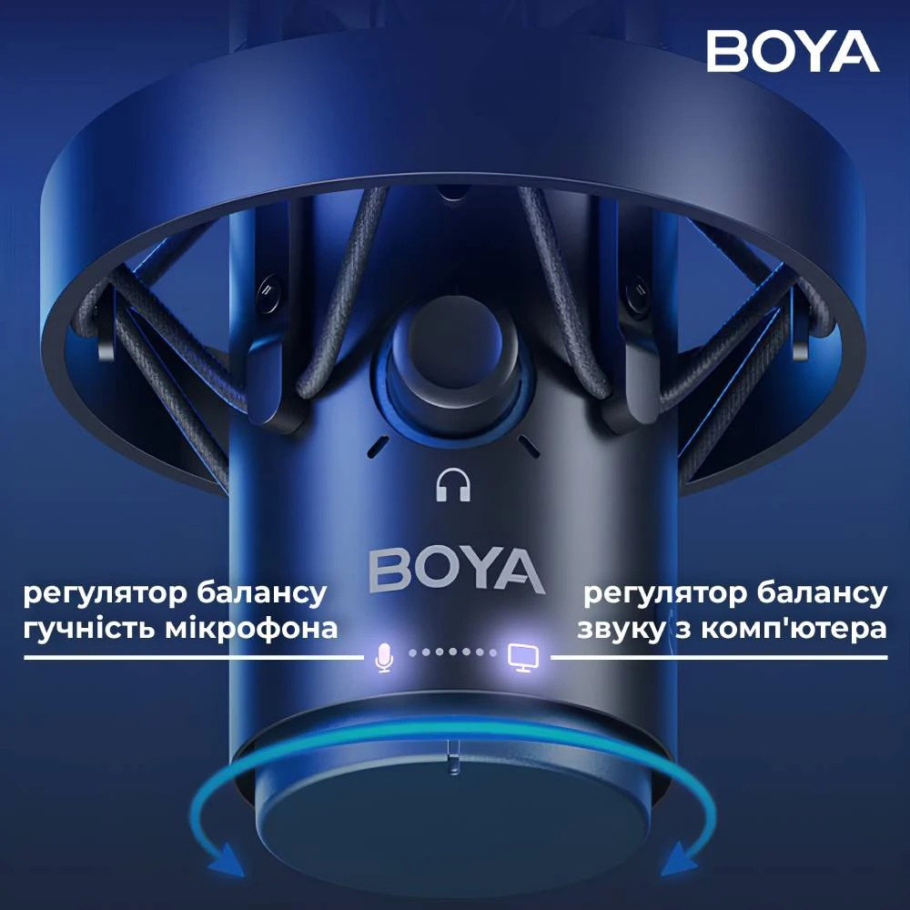 Мікрофон для стримінгу/подкастів BOYA K5 Wireless Vibrant Lightning USB Microphone