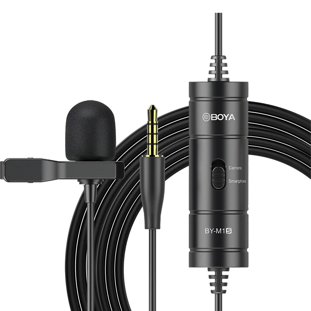 Мікрофон-петличка BOYA BY-M1S Universal Lavalier Microphone