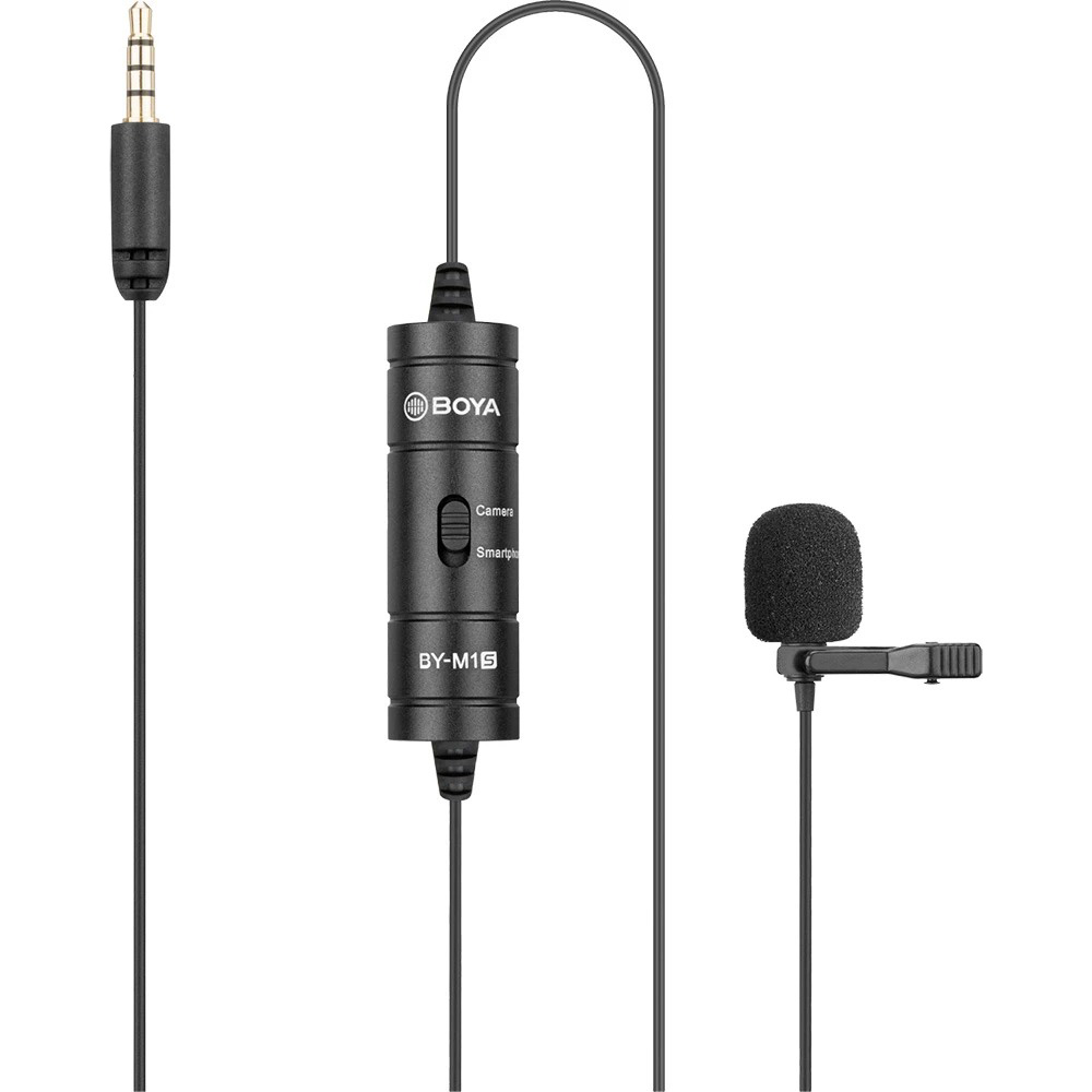 Мікрофон-петличка BOYA BY-M1S Universal Lavalier Microphone