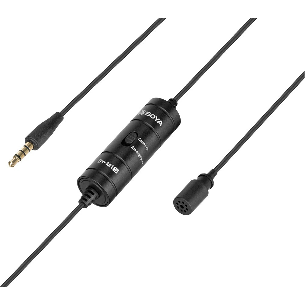 Мікрофон-петличка BOYA BY-M1S Universal Lavalier Microphone