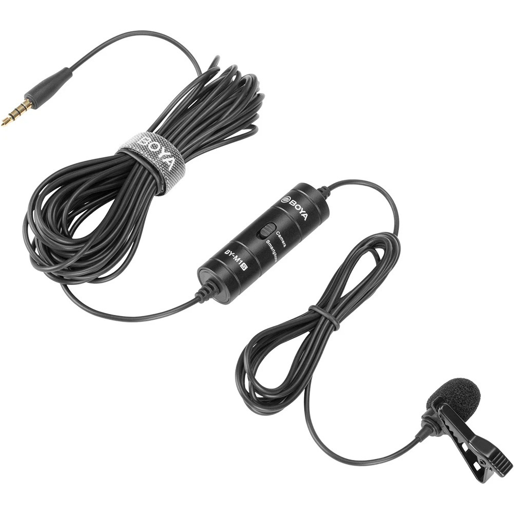 Мікрофон-петличка BOYA BY-M1S Universal Lavalier Microphone