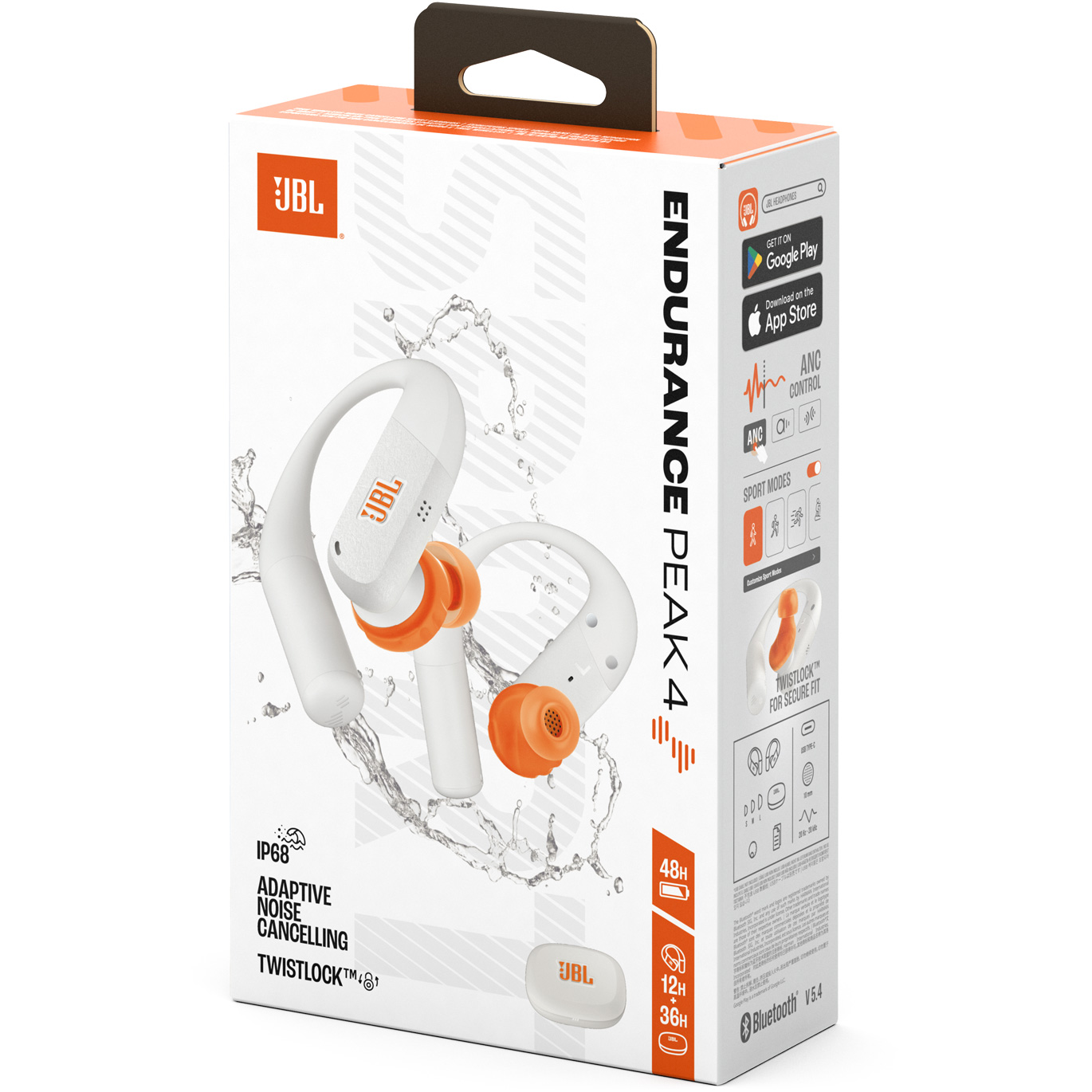 Наушники JBL Endurance Peak 4 White
