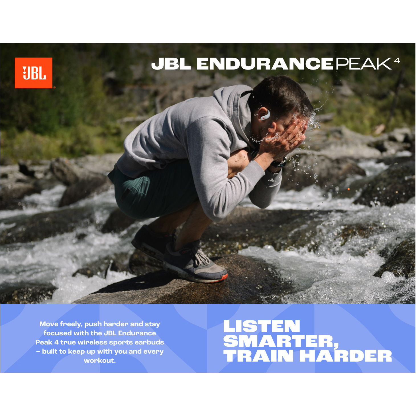 Наушники JBL Endurance Peak 4 White