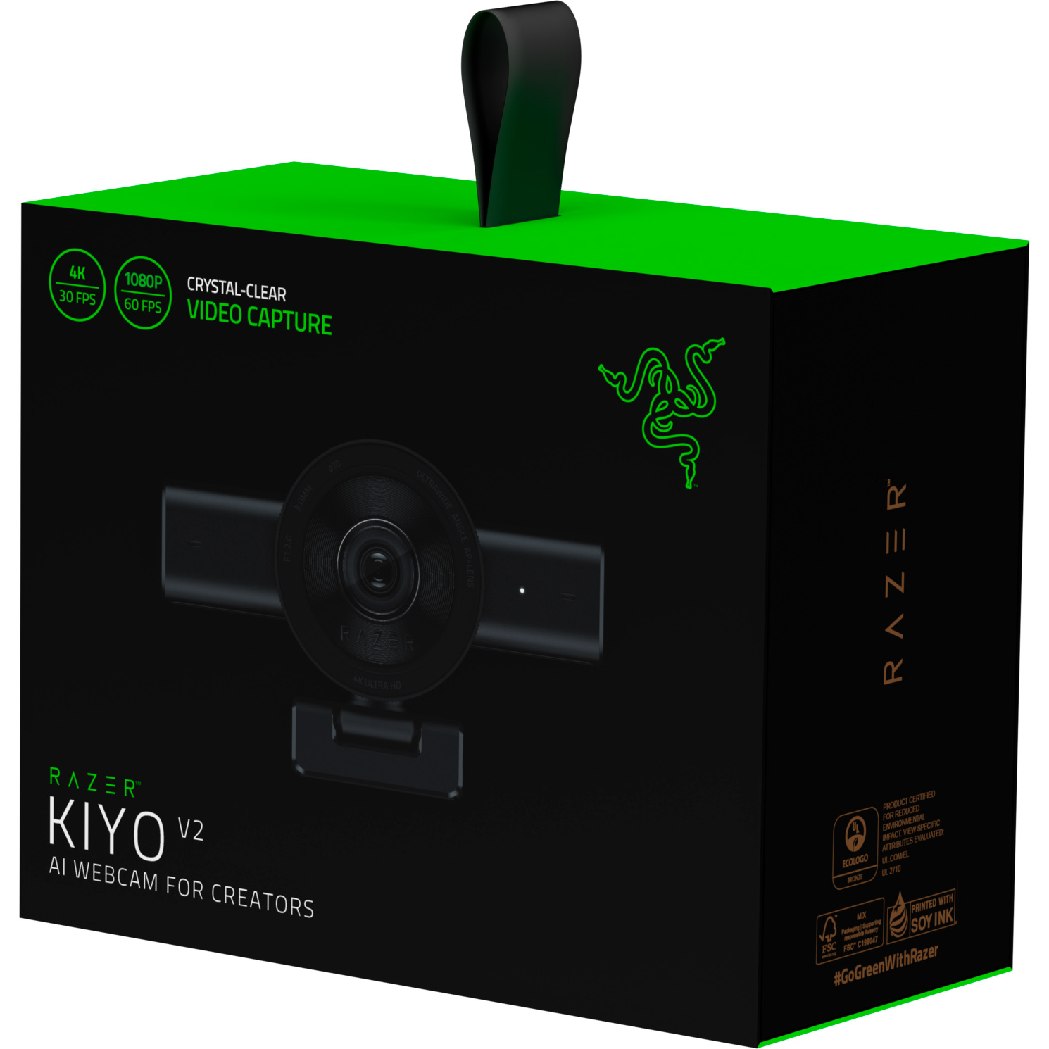 Веб-камера RAZER Kiyo V2 (RZ19-05370100-R3M1)