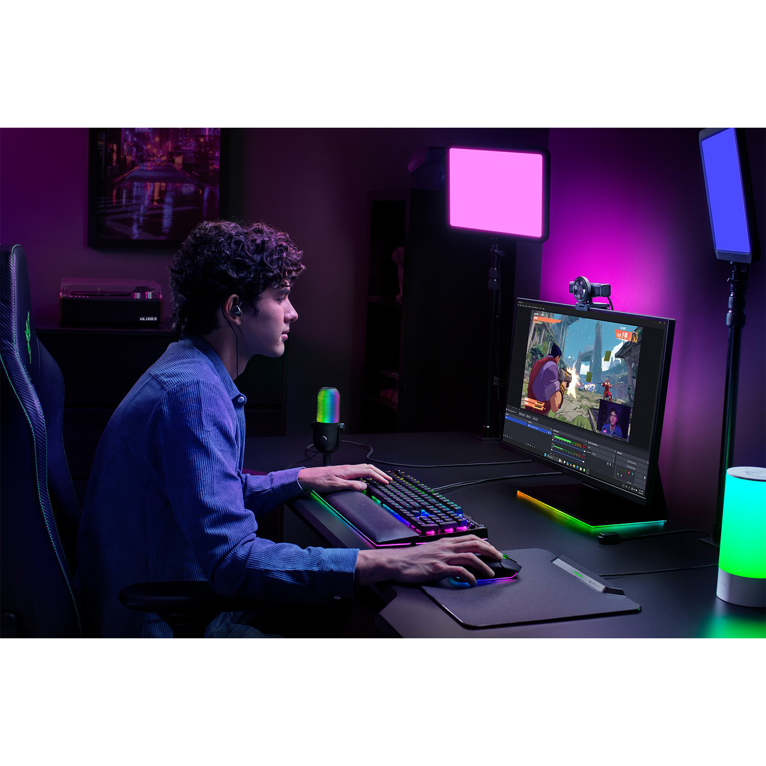 Веб-камера RAZER Kiyo V2 (RZ19-05370100-R3M1)