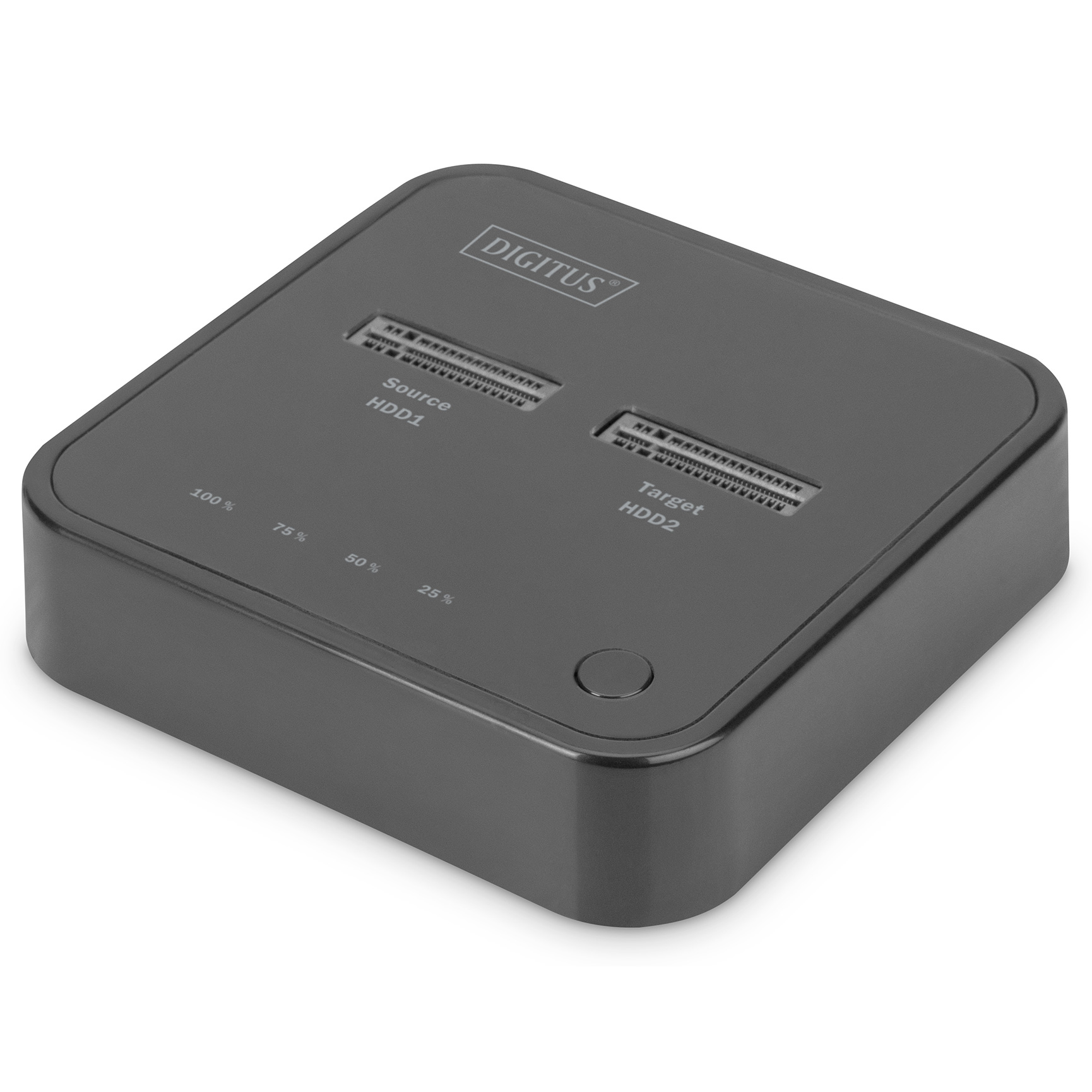 Док-станция DIGITUS Dual M.2 NVMe SSD Docking Station with Offline Clone Function NVMe PCIe M.2 to USB3.2