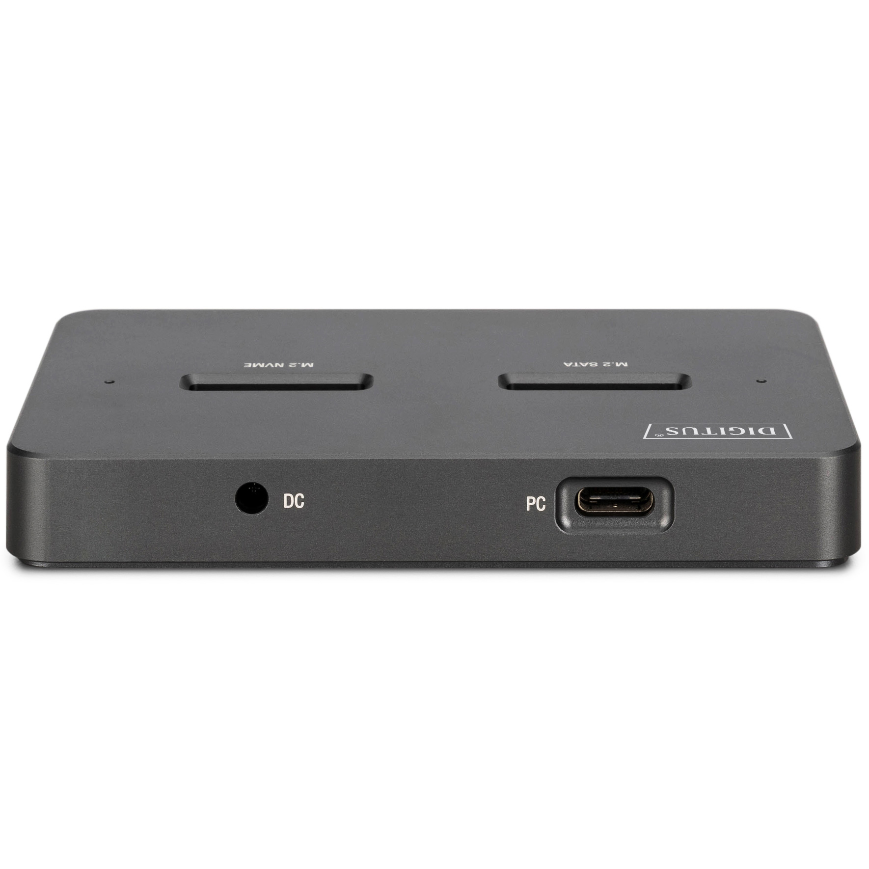 Док-станция DIGITUS M.2 NVMe + M.2 SATA SSD docking station with SD Express card reader NVMe SATA M.2 SSD to USB3.2