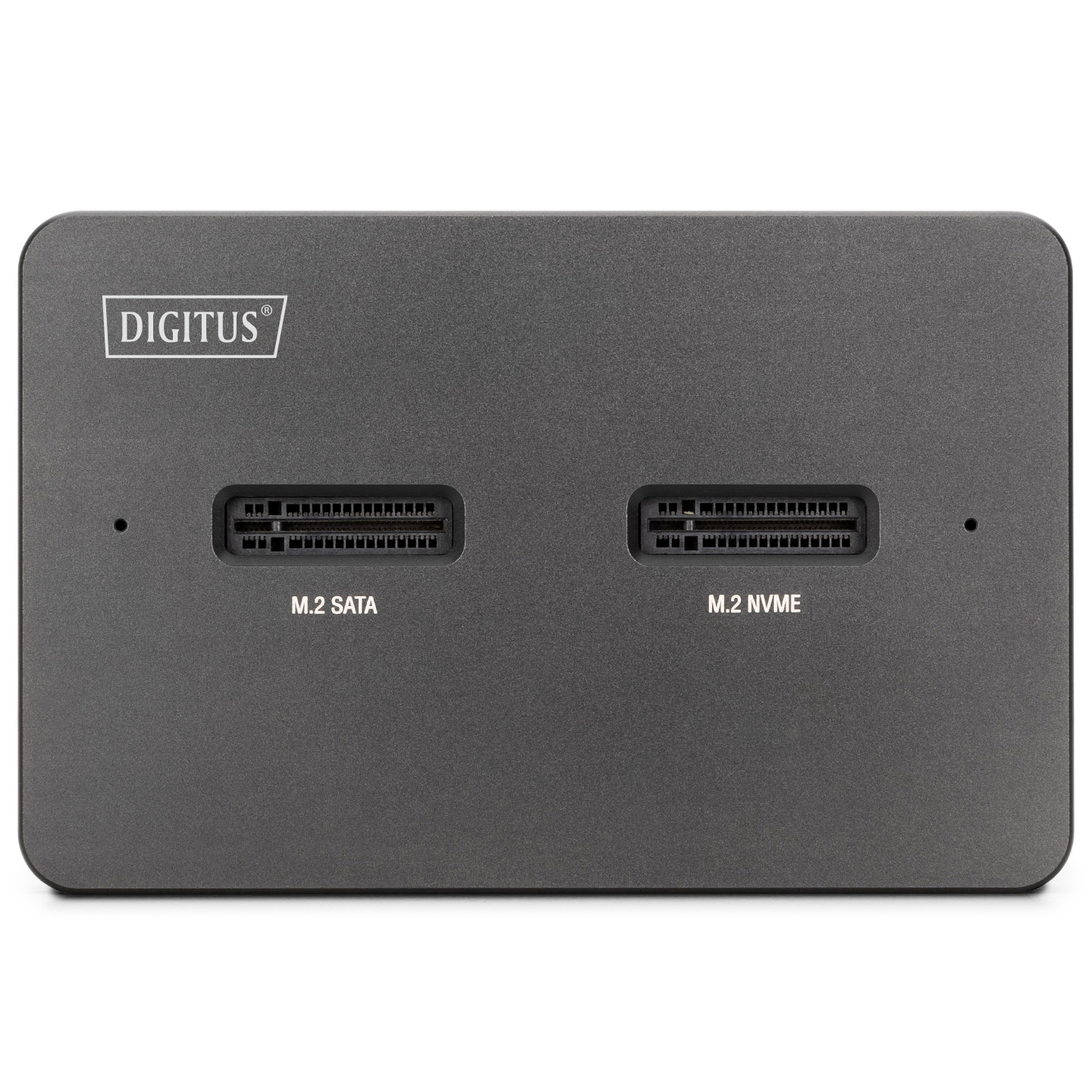 Док-станция DIGITUS M.2 NVMe + M.2 SATA SSD docking station with SD Express card reader NVMe SATA M.2 SSD to USB3.2