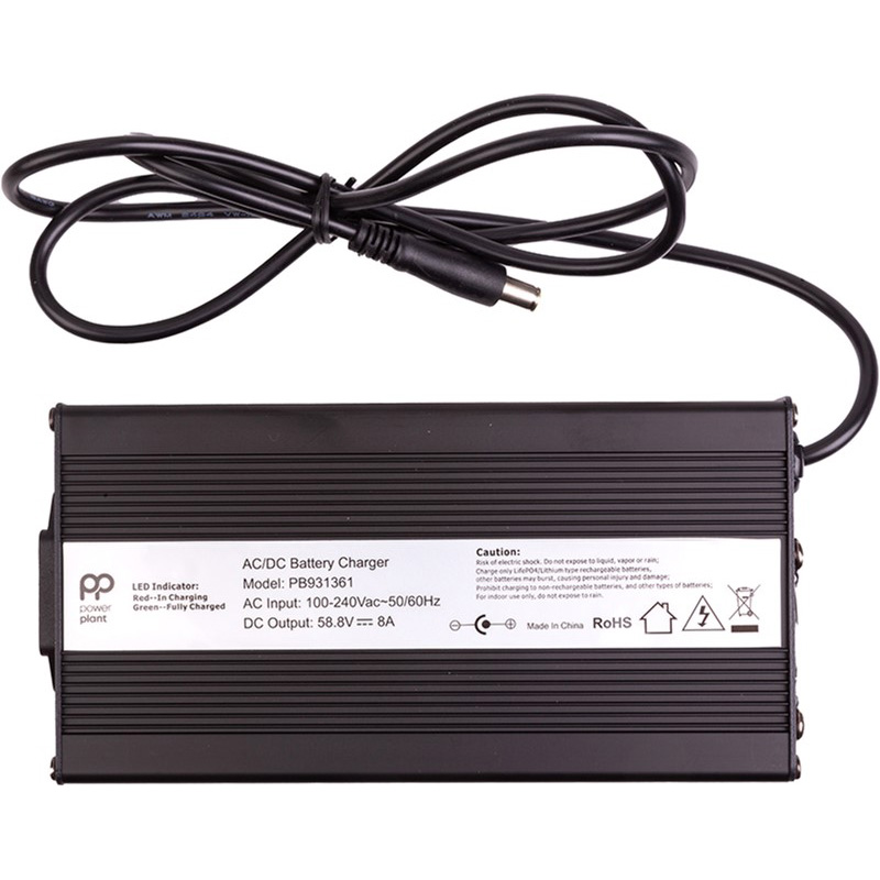 Блок живлення до зарядної станції POWERPLANT дляtti 58.8V 8A (7.85*5.5 pin)