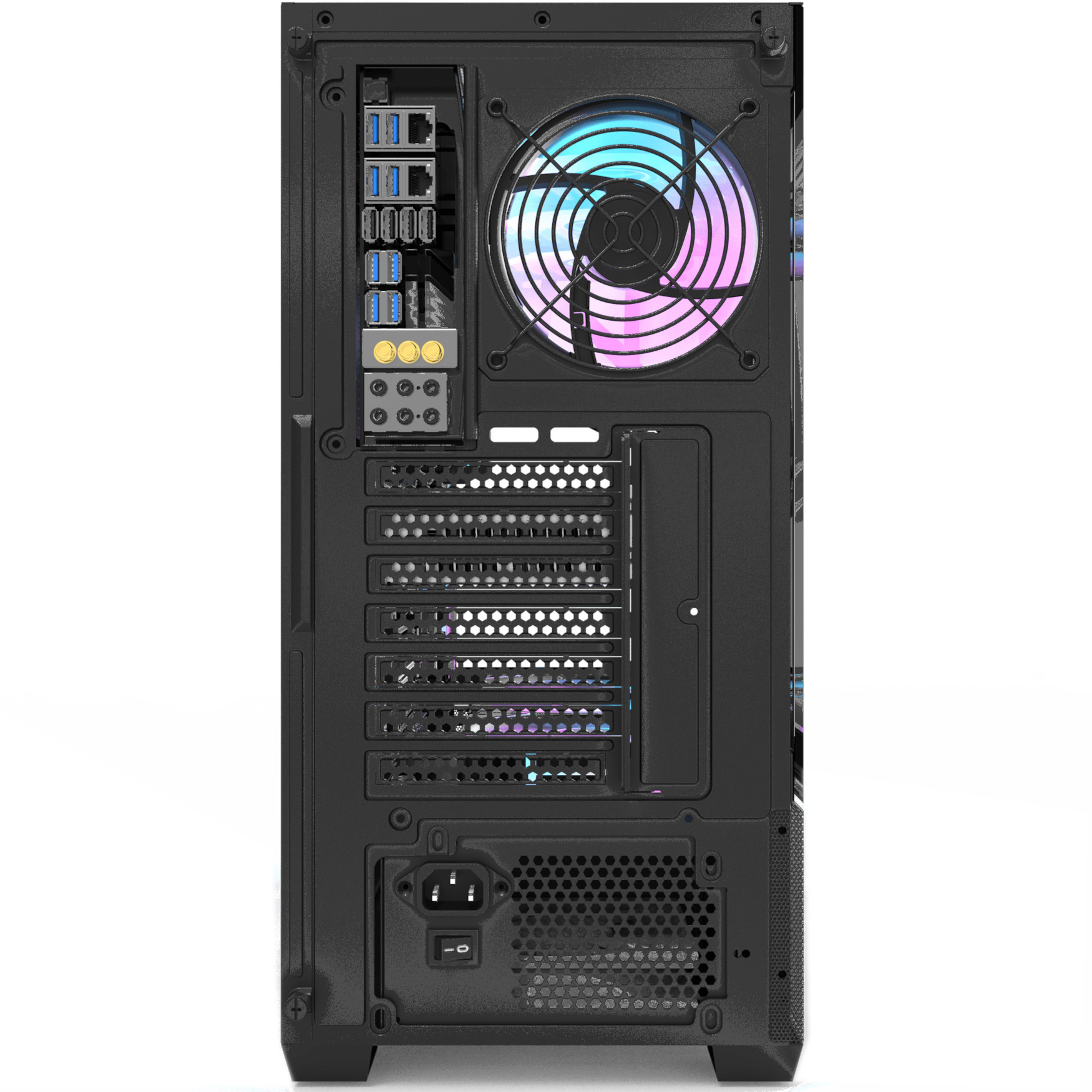 Корпус DARKFLASH DS900W Air Black