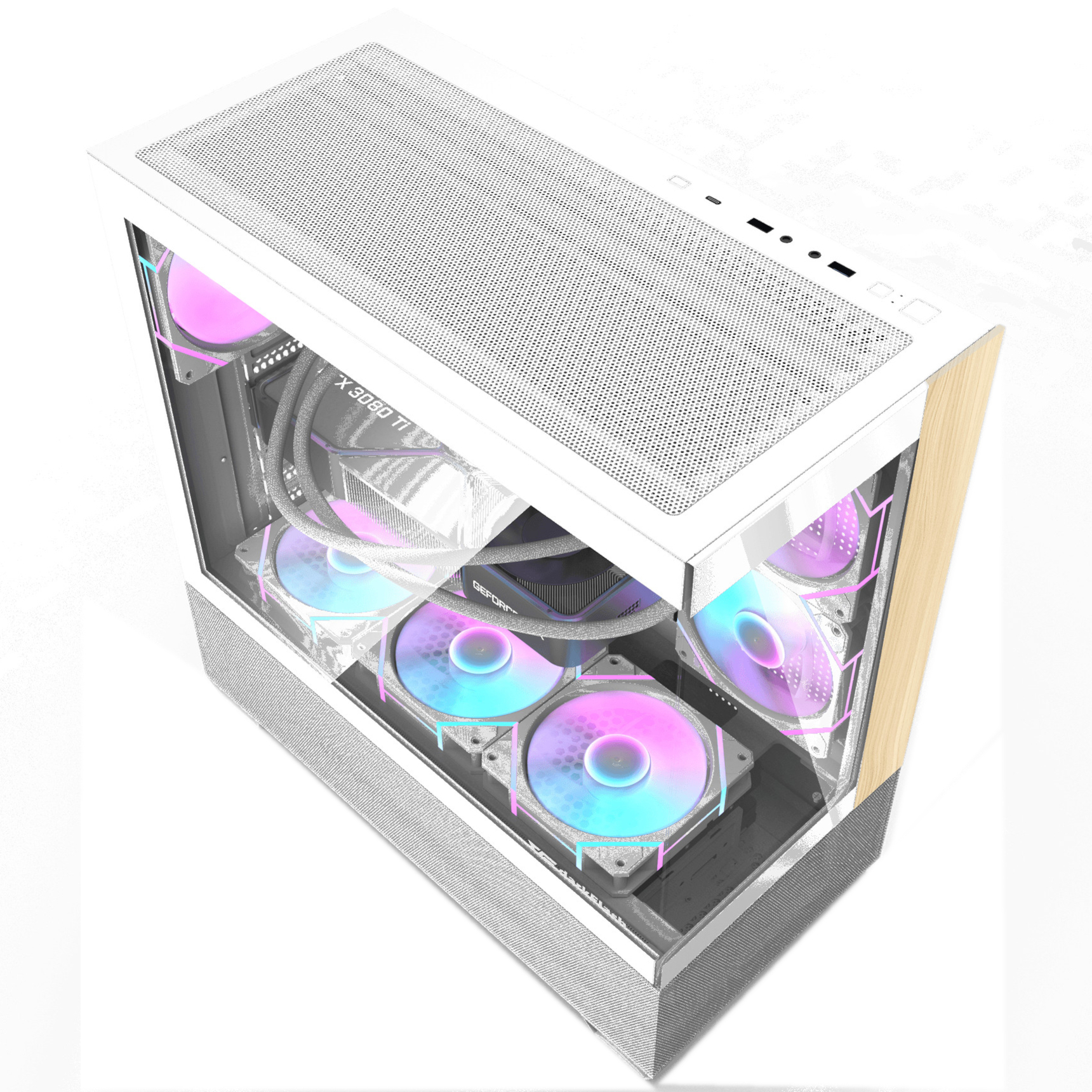 Корпус DARKFLASH DS900W AIR White