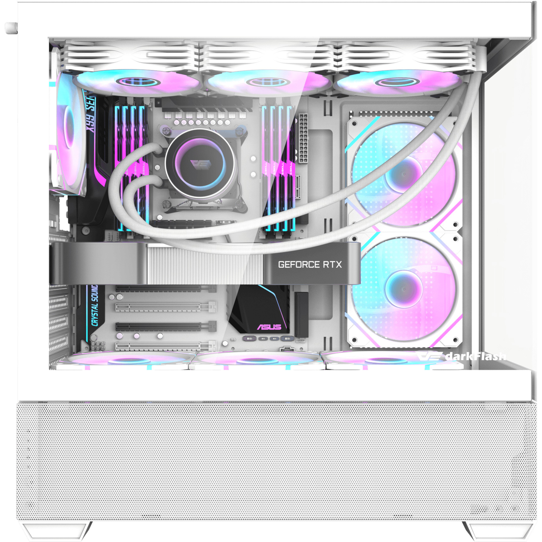 Корпус DARKFLASH DS900W AIR White
