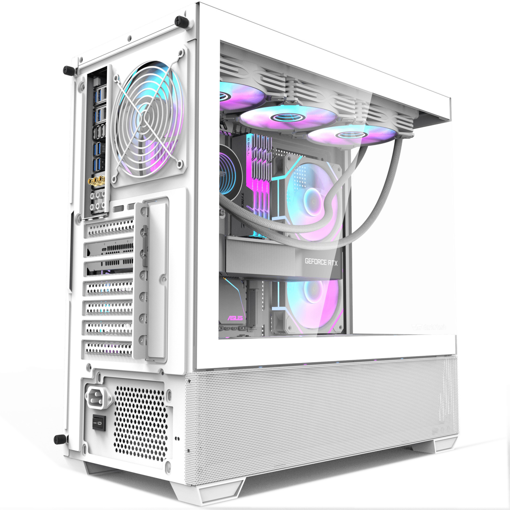 Корпус DARKFLASH DS900W AIR White