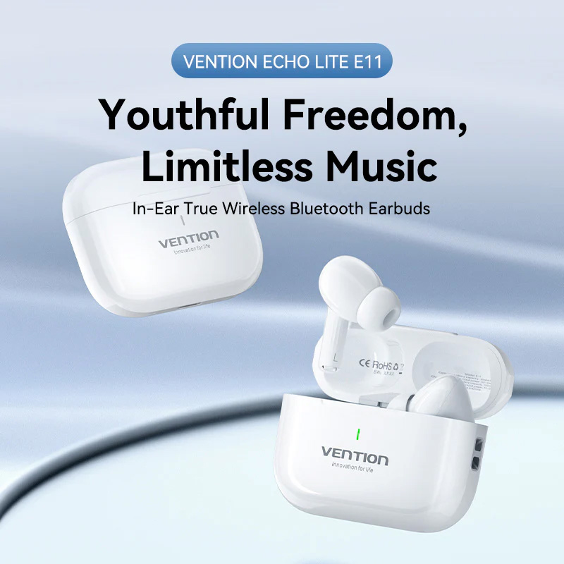 Наушники VENTION Echo Lite E11 White