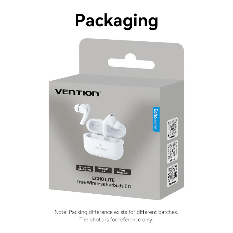 Наушники VENTION Echo Lite E11 White