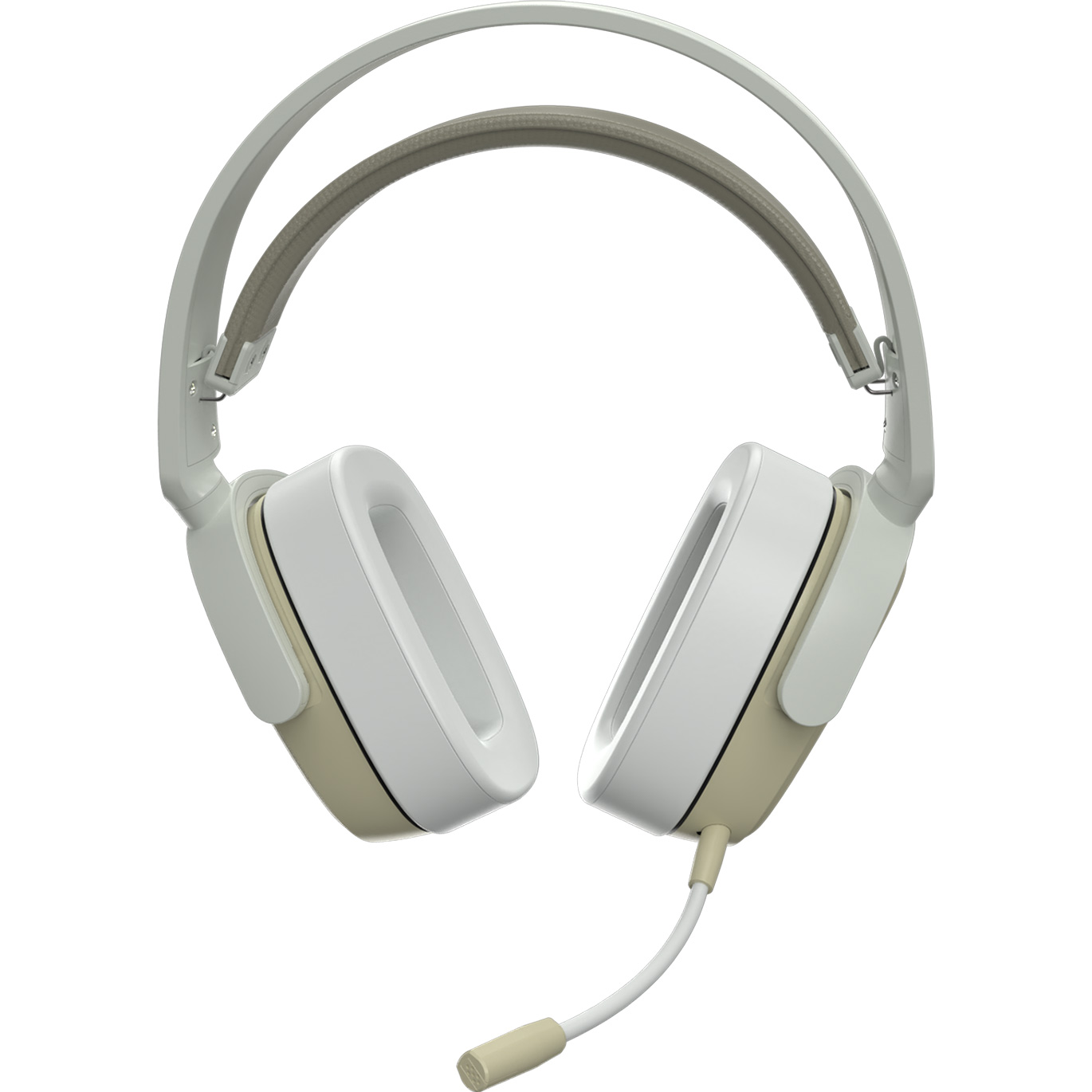 Навушники геймерскі AJAZZ AHM09 Max Gray/White