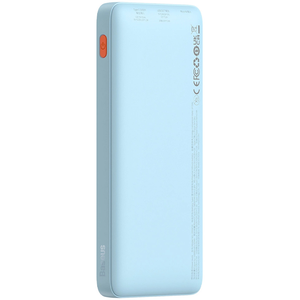 Повербанк BASEUS Airpow Fast Charge 20W 10000mAh Blue (P10022801313-00)