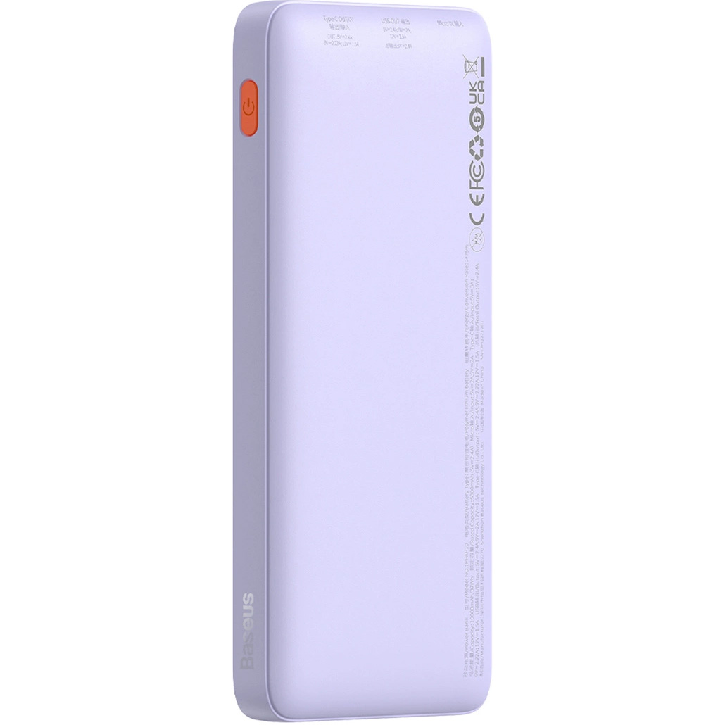 Повербанк BASEUS Airpow Fast Charge 20W 10000mAh Purple (P10022801513-00)