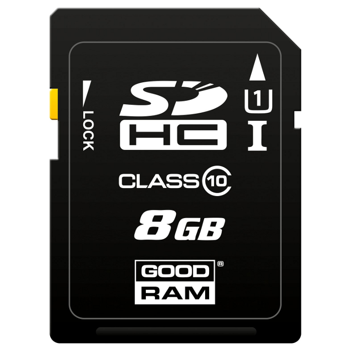 Карта пам'яті GOODRAM SDHC 8GB UHS-I Class 10 (S1A0-0080R11)