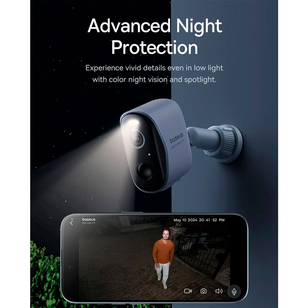 IP-камера BASEUS Security N1 Plus Outdoor Camera 2K