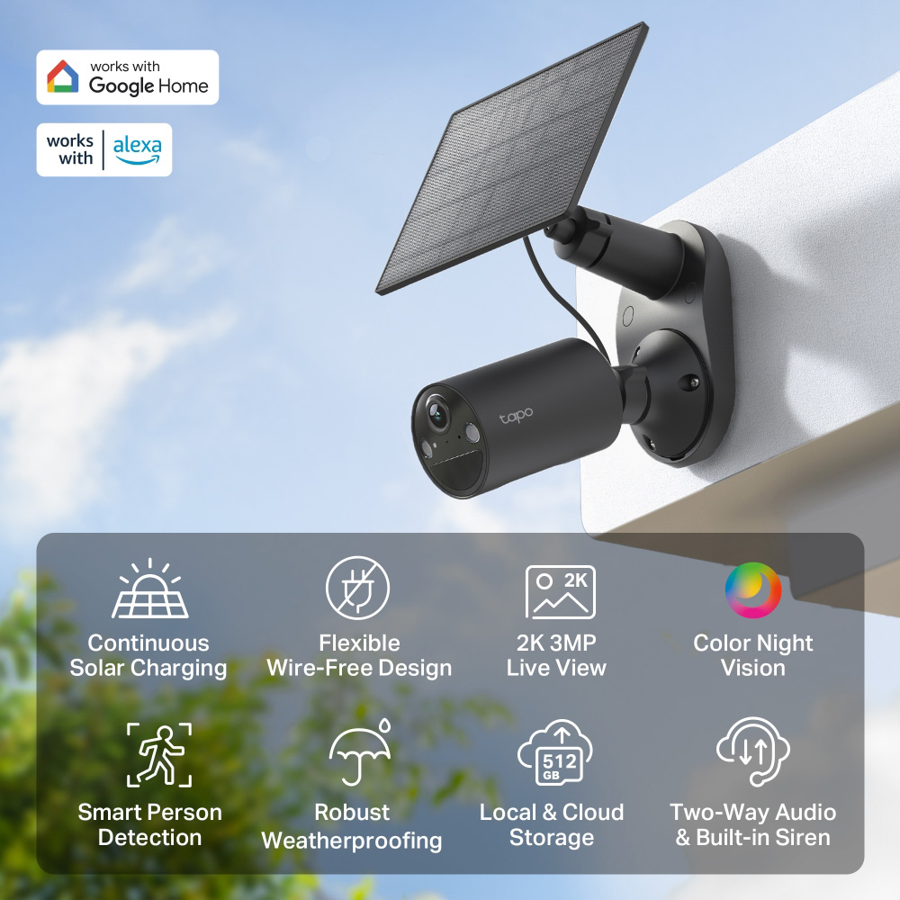 IP-камера TP-LINK TAPO C411 Kit Black