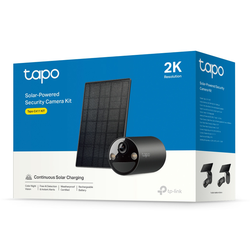 IP-камера TP-LINK TAPO C411 Kit Black