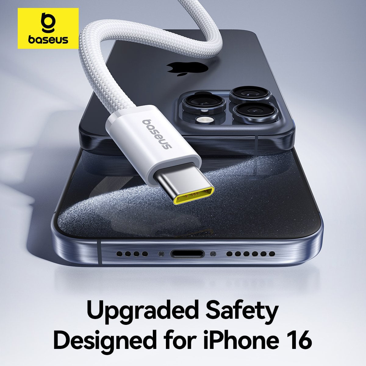 Кабель BASEUS Dynamic 4 Fast Charging Cable USB-C to USB-C 2м Cosmic Black (P10381400121-01)