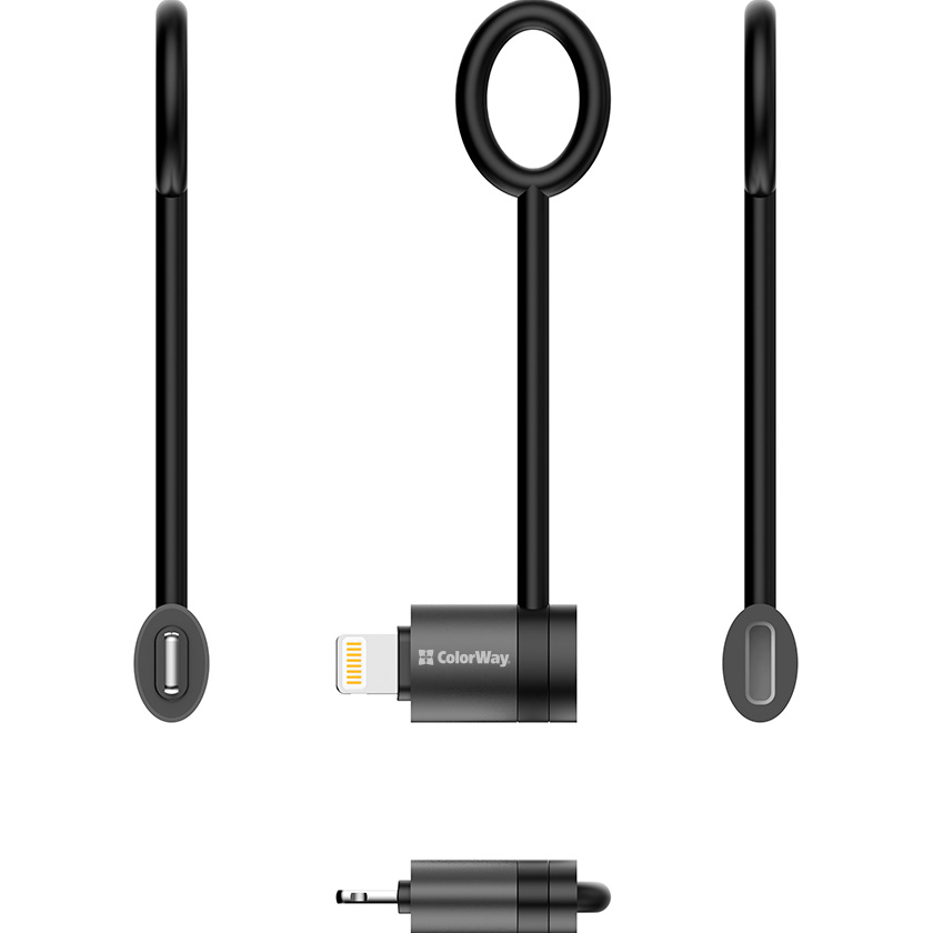 Адаптер COLORWAY Lightning To USB-C (CW-AD-LC)