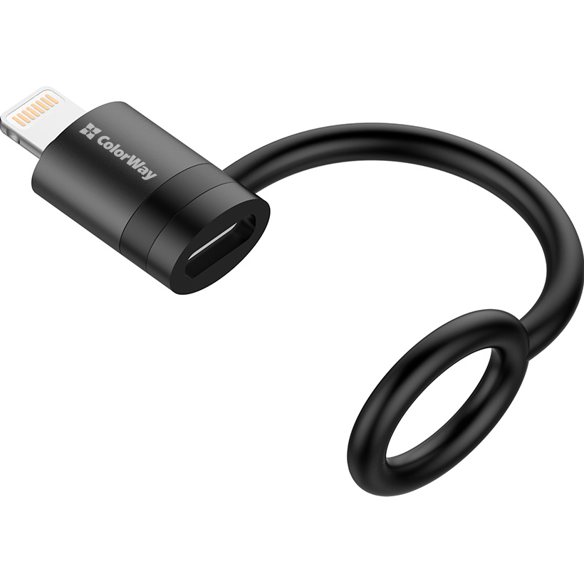 Адаптер COLORWAY Lightning To USB-C (CW-AD-LC)