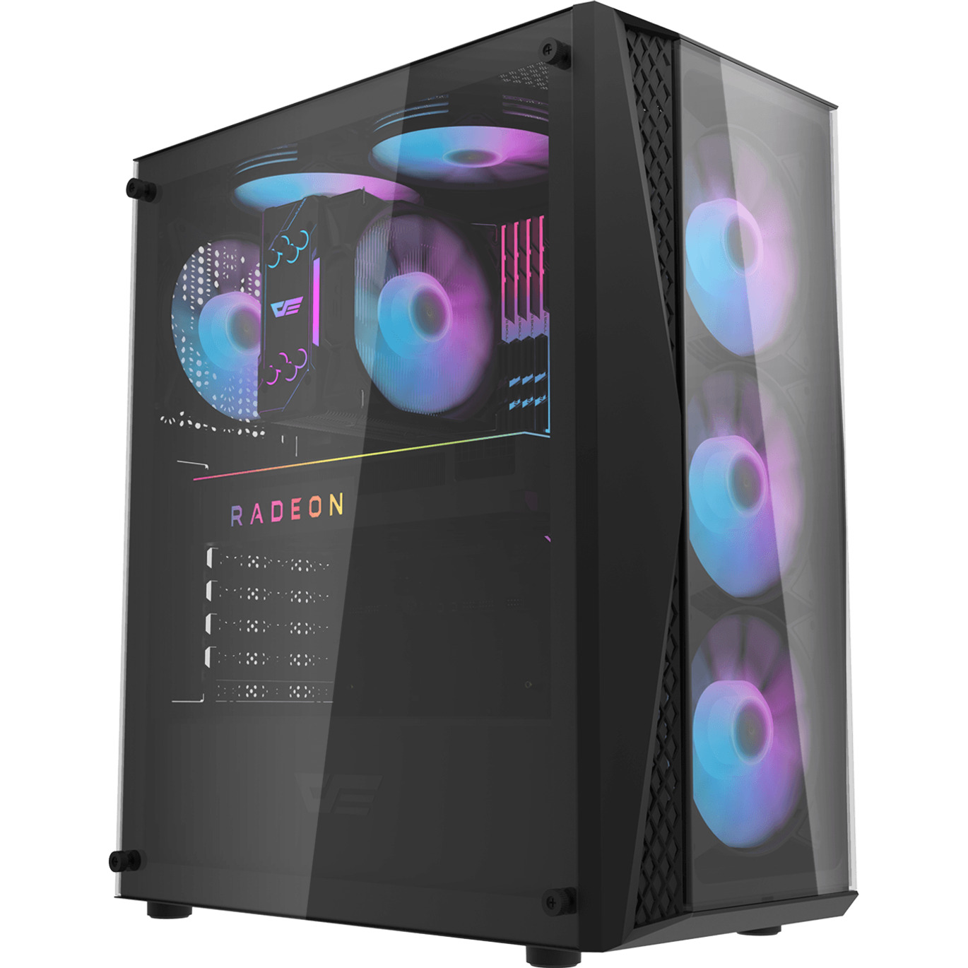 Корпус DARKFLASH DK352 PLUS Black