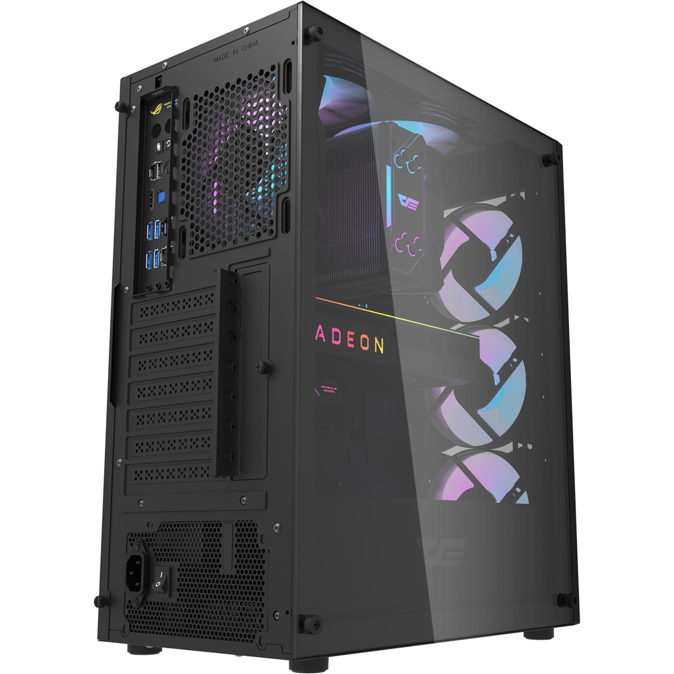 Корпус DARKFLASH DK352 PLUS Black