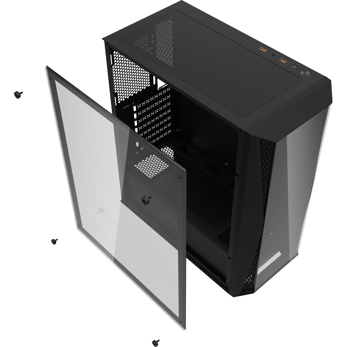 Корпус DARKFLASH DK352 PLUS Black