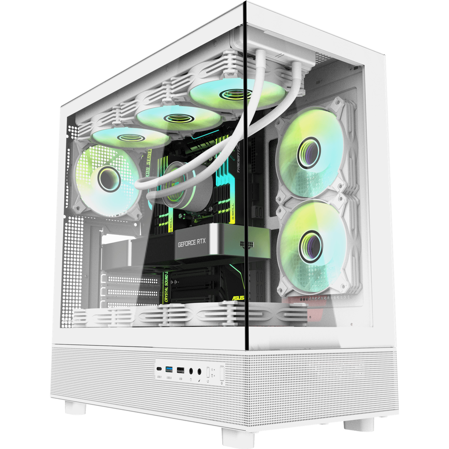 Корпус DARKFLASH DPX90 White